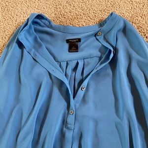 beautiful blue blouse